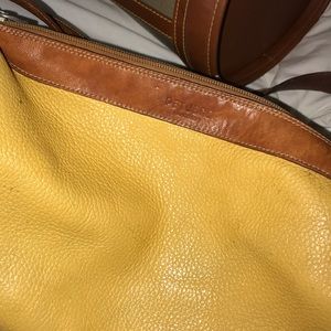vintage petusco leather mini purse